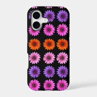 Moody Modern Winter Botanical Christmas Black iPhone 17 Case