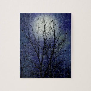Moody Moon Glow Jigsaw Puzzle