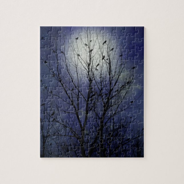 Moody Moon Glow Jigsaw Puzzle (Vertical)