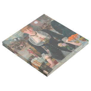 Moody Parisian Bar Manet A Bar at the Folies-Bergè Gallery Wrap