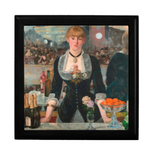 Moody Parisian Bar Manet A Bar at the Folies-Bergè Gift Box