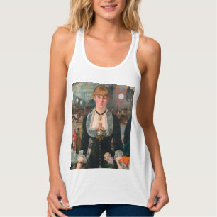 Moody Parisian Bar Manet A Bar at the Folies-Bergè Tank Top