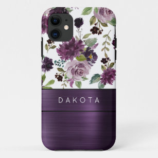 Purple Flowers Iphone Cases Covers Zazzle