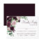 Moody Passions | Dramatic Purple Wine Rose Entree