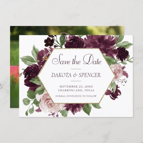 Moody Passions  Dramatic Purple Wine Rose Wreath Save The Date