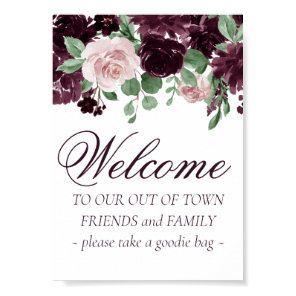 Moody Passions | Dramatic Wine Out of Town Guests Poster
