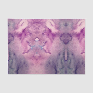Moody Purple Abstract Tie Dye Tissue Paper