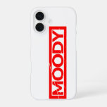 Moody Stamp iPhone 16 Case