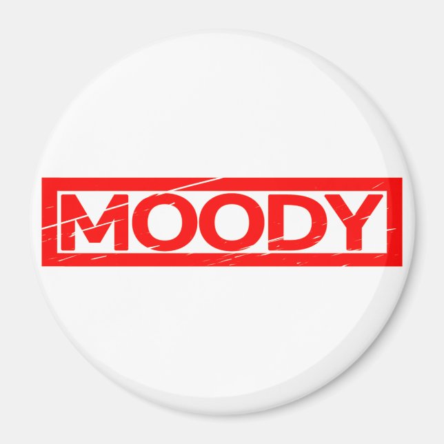 Moody Stamp Magnet (Front)
