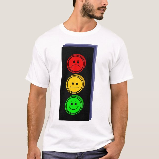 Moody Stoplight Extruded T-Shirt (Front)