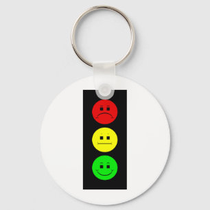 Moody Stoplight Keychain