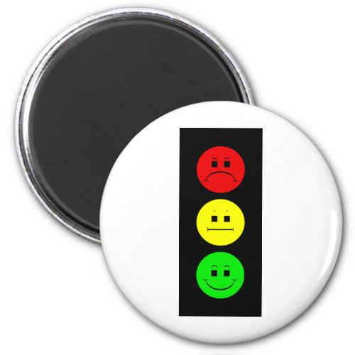 Moody Stoplight Magnet