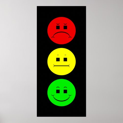 Moody Stoplight Poster