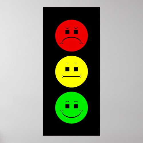 Moody Stoplight Poster