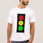 Moody Stoplight T-shirt at Zazzle