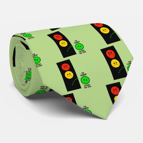 Moody Stoplight Thinking Outside The Box Tie