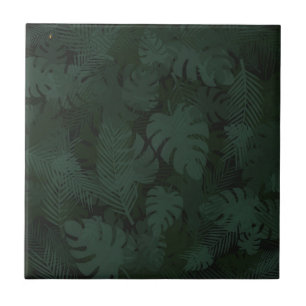 Moody Tropical Ceramic Tile