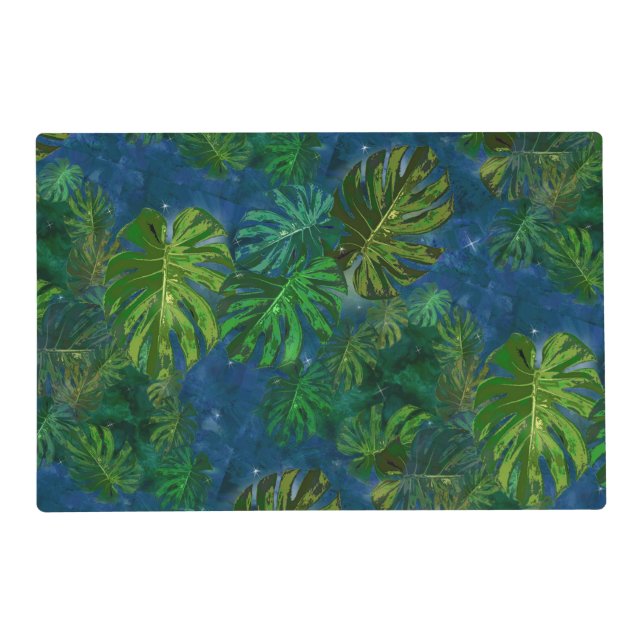 Moody Tropical Night  Placemat (Front)