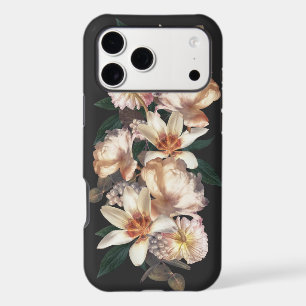 Moody Tulips and Berries Botanical iPhone 17 Pro Max Case