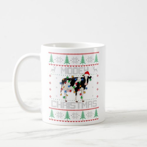 Mooey Christmas Heifers Cow Ugly Christmas Gift   Coffee Mug