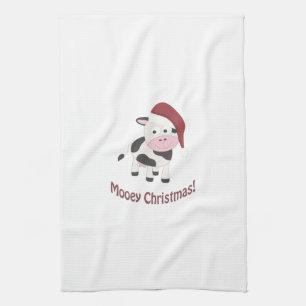 Mooey Christmas! Kitchen Towel