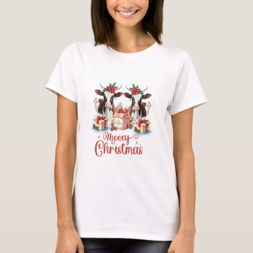 Mooey Christmas T_Shirt