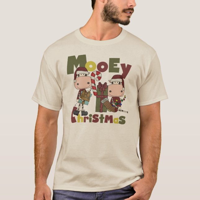 Mooey Christmas T-Shirt (Front)