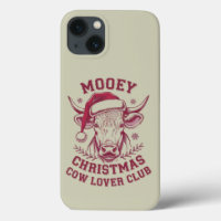 Mooey Christmas Western Cow Lover Club Xmas Season