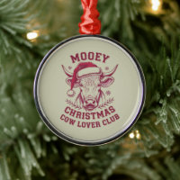 Mooey Christmas Western Cow Lover Club Xmas Season
