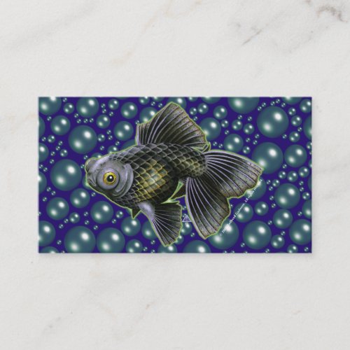 Moog The Black Moor Business Card