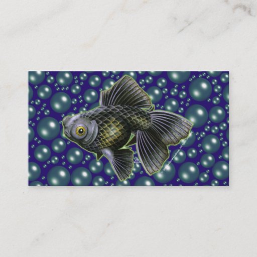 Customizable Moog The Black Moor Business Card