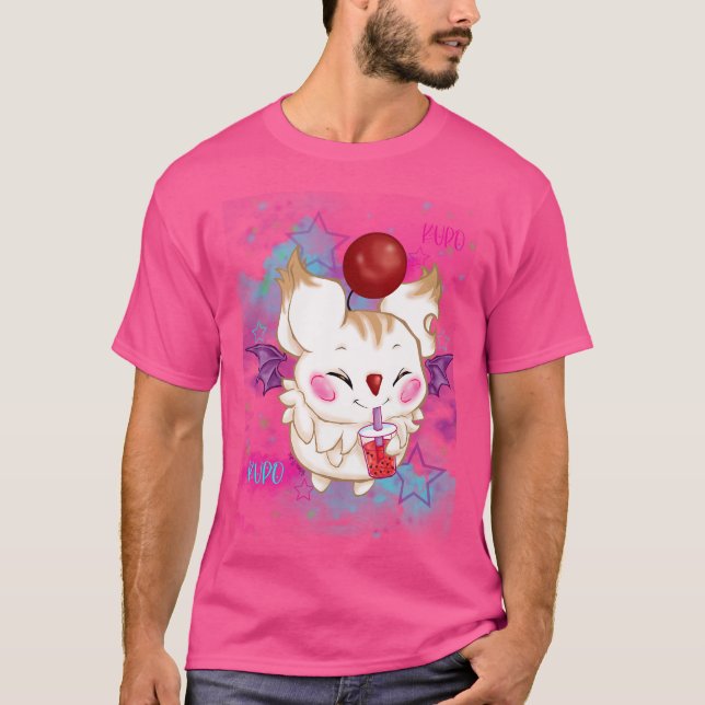 Moogle - Bubble Tea T-Shirt (Front)