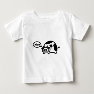 Mooing Cow Baby T-Shirt
