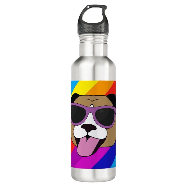 Mookie Stainless Steel Water Bottle (Front)