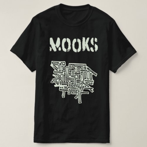 Mooks block patch paint T_Shirt