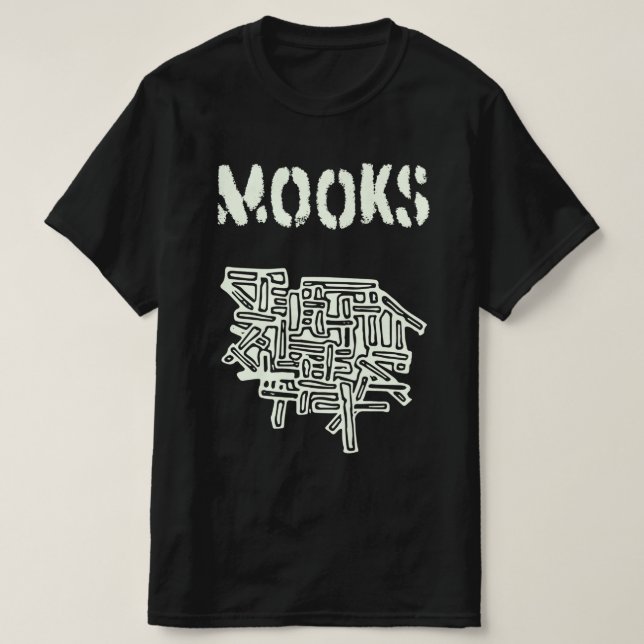 Mooks block patch paint T-Shirt (Design Front)