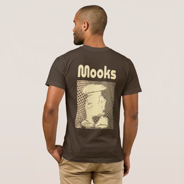 Mooks Newsboys Cap  T-Shirt (Back Full)