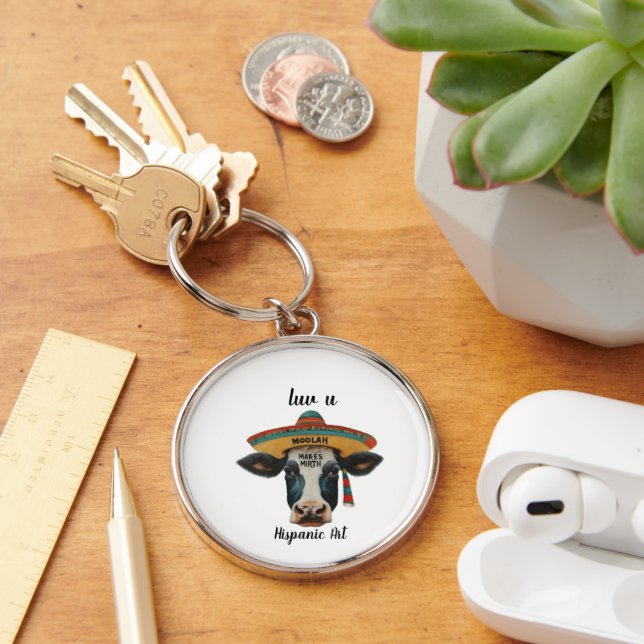moolah makes mirth  keychain (Desk)