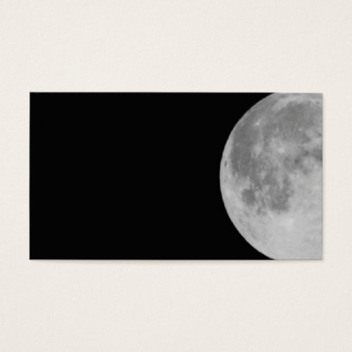 Moon Business Card