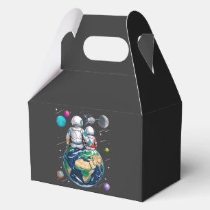 Moon And Astronaut Favor Boxes