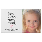 Moon and Back | Mother's Day Photo Chocolate (Front)