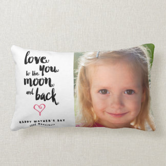 Moon and Back | Mother's Day Photo Pillow