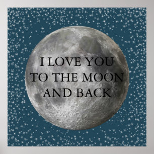 Moon and Back Poster