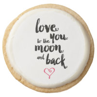 Moon and Back | Valentine's Day Cookie