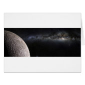 Moon and Galaxy. (Front Horizontal)