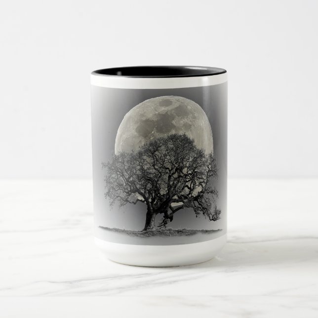 MOON AND OAK TREE MUG (Center)