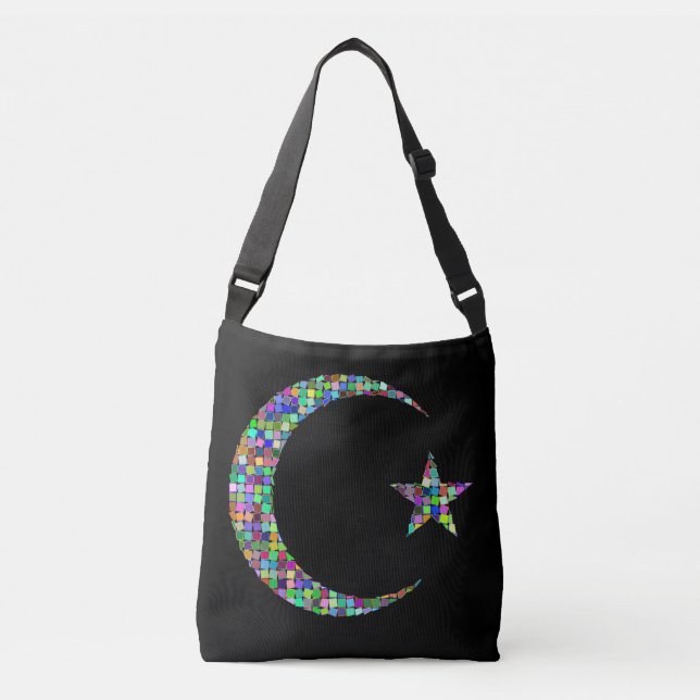 moon and star cross body bag (Front)