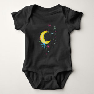 Moon and Stars Baby Bodysuit