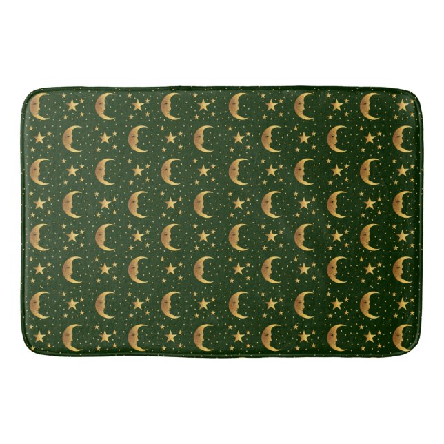 Moon and Stars Bath Mat (Front)