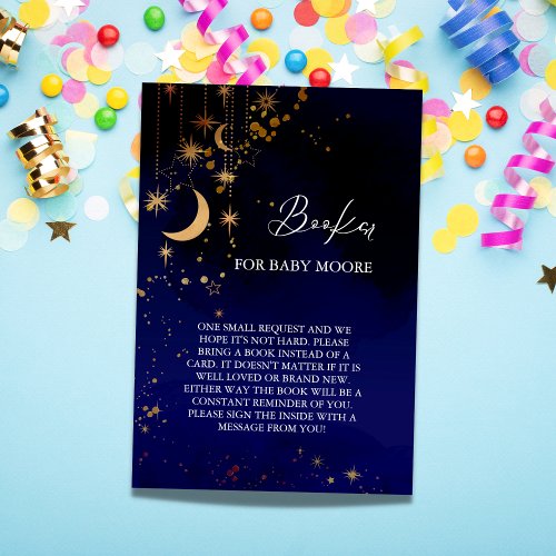 Moon And Stars Books For Baby Enclosure Card